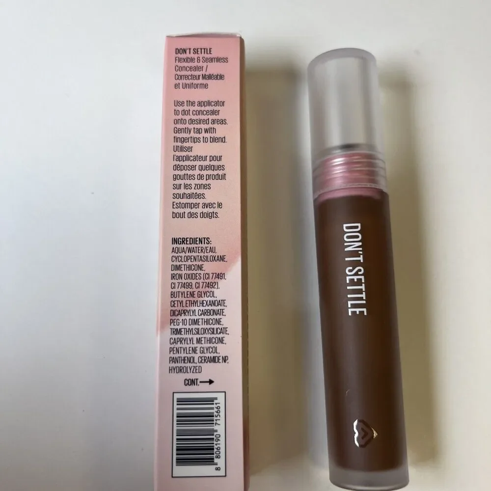 Kaja Don't Settle Concealer, 0.24 Oz. 7g Coffee Bean Cafe Korean Skincare NIB